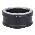 【3C VictoryEagle Store】OM-M4 / 3 Lens Adapter Ring Om M43 Camera Body Reverse Lens Adapter Ring for Olympus. 