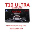 T10 Ultra Smart Watch Golden 49mm Real Screw Smartwatch 9 Ultra Health Monitor Wireless Charger Smart Watches Men Women Fitness Band 8 / T900 Ultra Watch. 