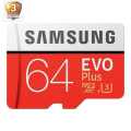 64GB 4k MicroSDXC UHS-I Evo U3 Class 10 Card. 