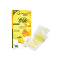 Glamorous Face Body Wax Strips, 20 Body Wax Strips, Wax Hair Removal For Women All Skin Types, At Home Waxing 4 Flavours.. 