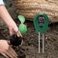 Soil Meter 3 in 1 Soil Meter PH Meter Moisture Meter Light Meter - Garden Measuring Instrument. 