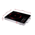 2200w stainless steel shell single burner cooktop national infrared cooker ceramic electric stove. 