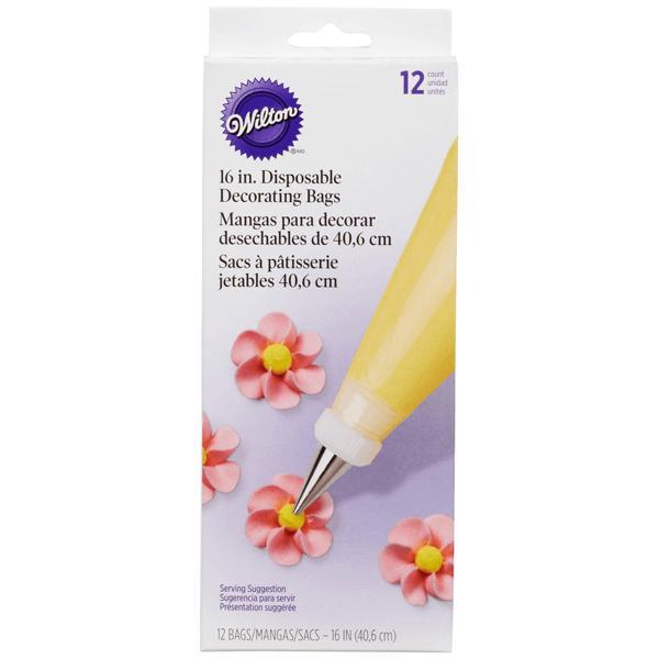 Wilton Disposable Decorating Bags 16in. - 12 Bags