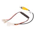 ZOROOM 4 Pin Car Reverse Camera Retention Wiring Harness Cable Plug Adapter Connector Fit for Toyota. 