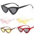 Triangle Women Retro Cat Eye Sunglasses. 