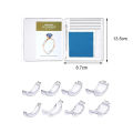 Invisible Ring Sizer Invisible Ring Size Adjusters Set with Polish Cloth 17 Pcs Silicone Spirals Tightener for Loose Rings Ring Resizer Spacer Plug-in for Tpu Ring Tightener. 