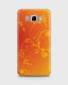 Samsung Galaxy J710 J7 2016 Soft Cover Orange Beauty - 1Cover677. 