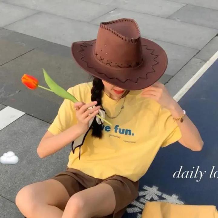 Western%20Cowboy%20Hat%20Beach%20Sun%20Hat%20Men%20and%20Women%20Xinjiang%20Grassland%20Big%20Brim%20Top%20Hat%20US%20Children's%20All-Match%20-%20Image%203