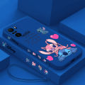 cho Stit5G phone case liquid left rope o plus 11S 11Pro 11 12 12 Xiaomi Redmi Note 131T 10S 10 Pr Cartoon Lil. 