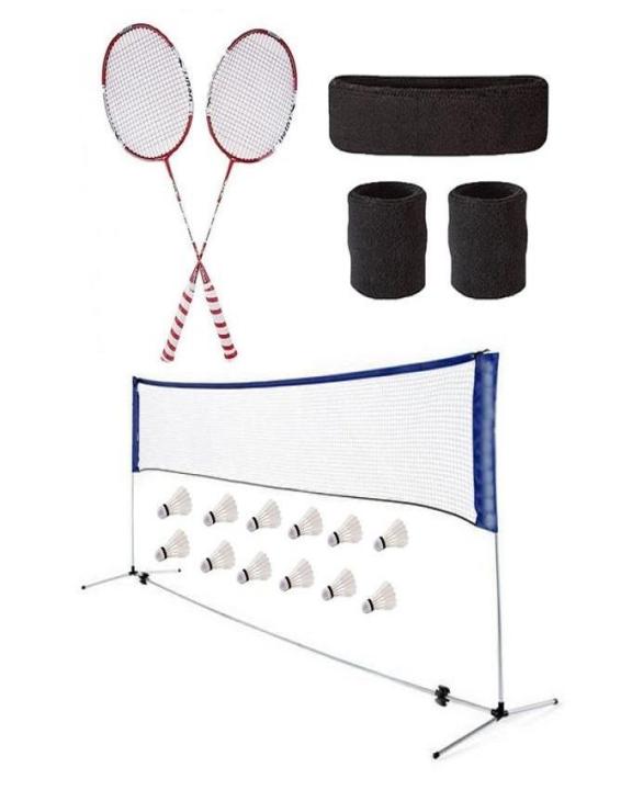 Multicolor Badminton Set Pack of 18