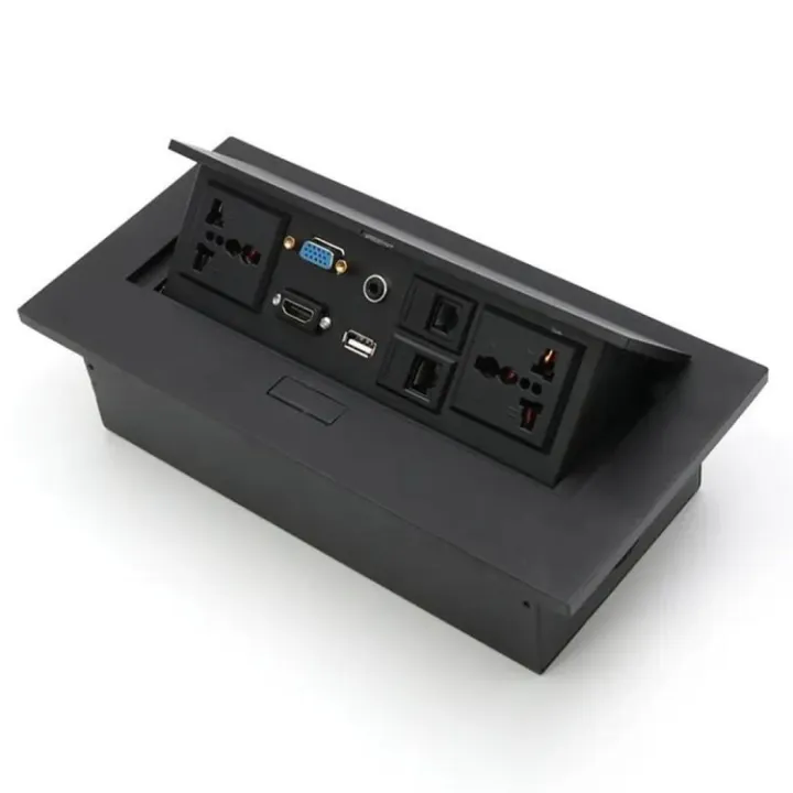 Technology%20Box,%20Conference%20Table%20Connectivity%20Hydraulic%20Pop%20Up%20Box%20Power%20Center%20without%20Wire%20-%20Image%203