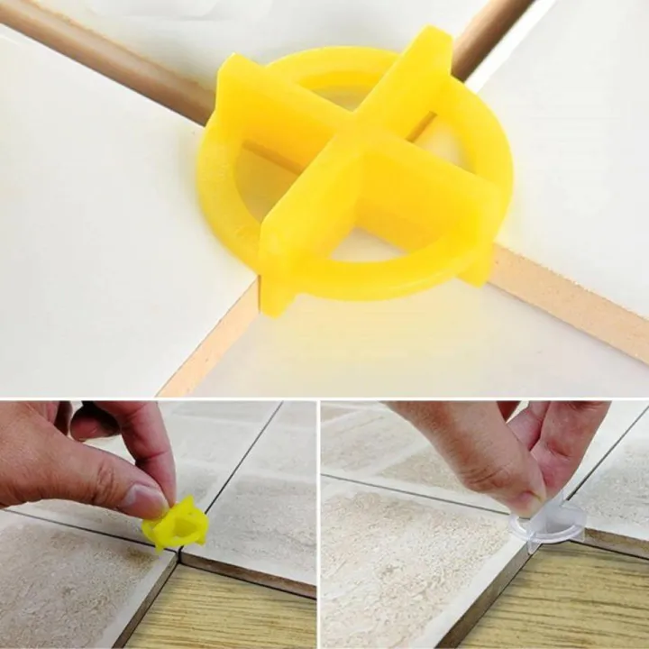 100Pcs%20Plastic%20Cross%20Tile%20Leveling%20Floor%20Alignment%20Clip%20Reusable%20Spacer%20Locator%201mm%202mm%201.5mm%203mm%20-%20Image%202