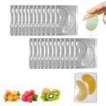 12/24Pcs Eye Mask Mould DIY Skin Care Self-made Eye Mask Mold Reusable PVC Makeup Making Tool Eye Patch Skin Pad Mould Tray. 