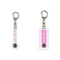 Kawaii I'm Just a Girl Sad Hamster Key Chain Acrylic Animal Kawaii Animal Hamster Keychain Jewelry Cute Sad Hamster Keyring Bag Pendant. 