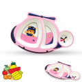 Cartoon Tableware for Children Anti-shock Plates Dinnerware Kids Dishes and Plates Children Dinner Divider  Plates. 