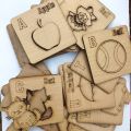 Kids Wooden Drawing \\A to Z complete Alphabet Kids Wooden Drawing Stencils pack of 26 || Kids Wooden Stencils Drawing || ABC kids drawing wooden stencils ||. 
