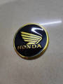 3D Honda Black Metal logo sticker with double tape for bike and car decoration High qua;ity.... 