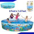 Intex Swimming Pool | Best summer Gift | Best Quality Swimming pool | Import Quality | NON-INFLATABLE SWIMMING POOL | Without Air Swimming Pool | swimming pool for kids |  (4FT-5FT-6FT-8FT)(58477,56451,56452,58472). 