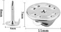 50/Pcs Brooch Pin Base Butterfly Clutch Tie Tacks Pin Back Replacement Catch Bar Locking Pins Back Base Finding Art and Crafts. 