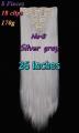 60cm Heat Resistant Women Girls Hair 5 Piece Clips in Straight Hair Extensions Wigs. 