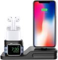 Charging Base  for Aapplé Watch and įPhone, Freal Applé Watch Accessories Silicone 3 in 1  Base  for Applé Watch Series 1/2/3, Airpods,  Base forįPhone X/8/8/7/76/6 Plus (Charging Base not charger).. 