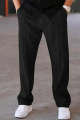 London Bridge - Casual Straight SpandexDry Pant Trouser For Men - Black. 