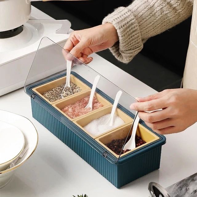 Kitchen%20Spice%20Rack%20Organizer%20with%20Spoons%20%7C%20Transparent%20Lid%20and%20Box%20%7C%204%20Pcs%20Detachable%20Spice%20Jars%20%7C%204%20Partitions%20Spices%20Box%20%7C%204%20Grid%20Space%20Jars%20%7C%204%20in%201%20Partitions%20Kitchen%20Seasoning%20Box%20%7C%20SJR%20Collections%20-%20Image%204
