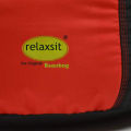 Relaxsit Sports Chair Fabric Bean Bag  Set: 2 Bean Bags Chairs with a Table: – Office and Living Room Seating Solution - Living Room Furniture Beanbag: bean bag for adults; bean bag sofa. 