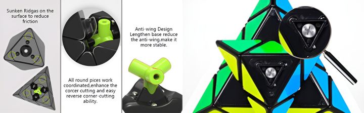 Pyramid%20Cube%20Roxenda%203x3x3%20Pyramid%20Speed%20Cube%20Triangle%20Magic%20Cube%20Puzzle%20Multi%20Color%20Sticker%20less%20-%20Image%205