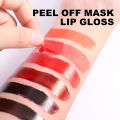Makeup BrushesCross-border peel-off lip gloss lipstick 6 colors handaiyan matte lip glaze matte leaving base color lipstick. 