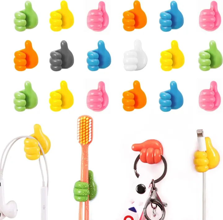 Pack%20of%2010%20Silicone%20Thumb%20Wall%20Hooks%20-%20Creative%20Multi-Function%20Self-Adhesive%20Clips%20for%20Cable%20Organization%20and%20Key%20Hooks%20-%20Image%204