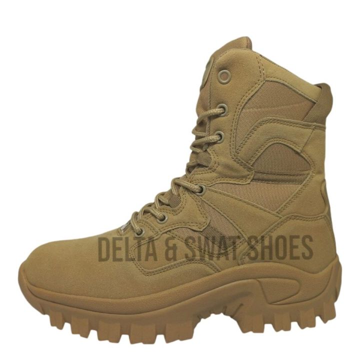 Magnum High Ankle Imported Boots with Slip resistant sole and Leather upper