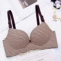 Women Flower Print  Floral Push Up Bras One-Piece Underwear For Girls and Women. 