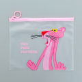 Kawaii Surprised Panther PVC Pouch Pencil Case Box For School Going Kids. 