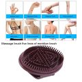 Trendy Handheld Anti Cellulite Full Body Massage Brush Slimming Beauty - dark Red. 