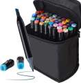 Pack of 60 Acrylate Based Double Side Brush Markers - APMV1415. 