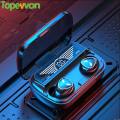 M20 TWS Wireless Earbuds 5.2 Touch Stereo Waterproof Earbuds Headsets Physical Noise Reduction. 