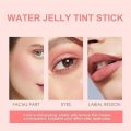 Cheek Lip Tinted Moisturizing Blush Stick | Multi-Function Eyes Cheeks Lips Tint Makeup | Matte Contour Cream | Water Jelly Tint Stick | Long Lasting Red Pink Blusher Cosmetics | Cheek Tint & Lip Stain Watercolor Finish |  Brighten Cream Makeup. 