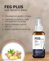 Feg Plus Hair Growth Spray & Scalp Shampoo Brush. 