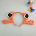 Adults Kids Plush Boy Crab Fish Ears Headband Hairband Animal Gift for Birthday Party Cosplay Costume Halloween Christmas. 