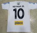 Neymar Jr Santos Home Shirt 2025 + Neymar Printing - Brazil Football Shirt. 