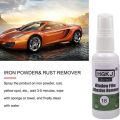 HGKJ 18, 50ml Car Paint Wheel Iron Powder Rust Remover Auto Window Cleaner Car Cleaning Car Accessories. 