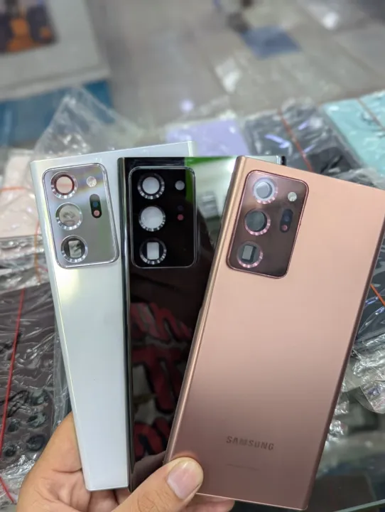 "Samsung%20Galaxy%20Note%2020%20Ultra%20Original%20Back%20Glass%20Replacement%20with%20Camera%20Lens%20%E2%80%93%20100%25%20Genuine"%20-%20Image%202