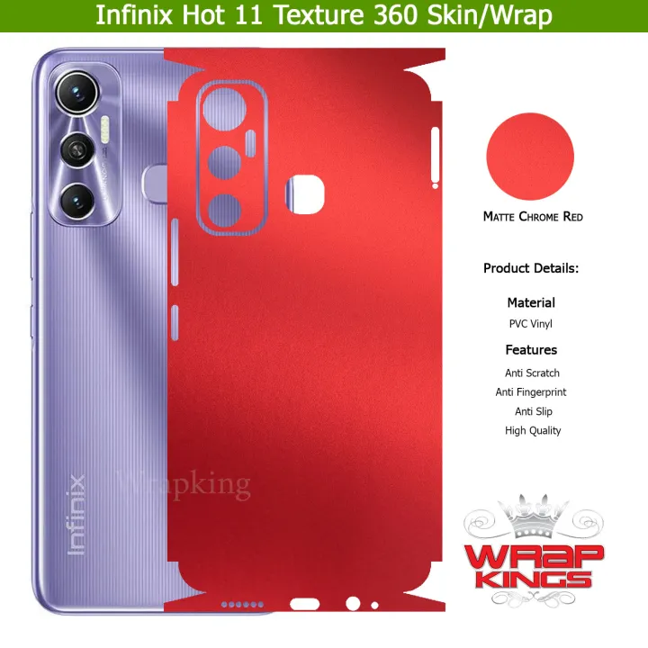 Infinix%20Hot%2011%20Skin/Wrap%20360%20Protection%20Sheet/%20Carbon%20fiber/%20Matte/%20Transparent/%20Lamination%20Back%20And%20Sides%20Included%20Camera%20Skin%20-%20Image%202