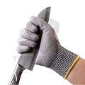 1 Pair Grey Cut Resistant Gloves Breathable Anti Cut Gloves Cut Proof Stab Resistant Stainless Steel Metal Mesh Work Butcher Gloves, handling sharp objects Outdoor Fish, Meat Knife Cutting Tackle. 