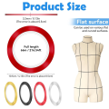 4 Rolls Dry Erase Board Tape Lines, 1/8in X 216ft Thin Whiteboard Tape, Self Adhesive Chart Line Tape for Whiteboards. 
