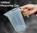 Clear Plastic Graduated Measuring Jug for Baking Beaker Liquid Measure Jug Cup Container 1000ml 500ml 250ml. 
