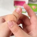 CollapseTen 100pcs/set Mini Round Band Aid Skin Color Wound Dressing Plaster Medical Patch Breathable Waterproof Adhesive Bandages Tape. 