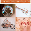 Diy Metal Crafts Premium Quality Copper Rods Ideal for Crafts Hobbies Rust-proof Durable Wide Range of Applications Pack of 10 Copper Round Rod. 