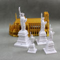 1:12 Dollhouse Mini Statue Of Liberty Sculpture Figurines Dollhouse Decoration BAWEI| Just a miniature model. 